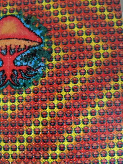 Mushroom of Life Blotter Art